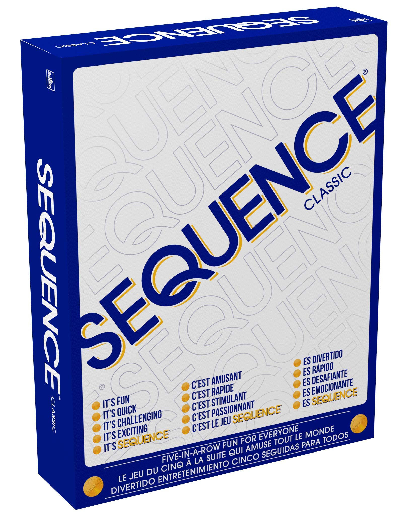 Jax Sequence Trilingual - Original Game with French & Spanish Instructions