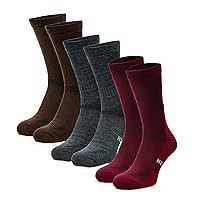 Merino.tech Merino Wool Socks for Women And Men - Merino Wool Hiking Socks Crew Style
