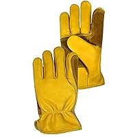 MAGID TB570ETL Fencing Gloves, Large, Yellow (Pack of 6)