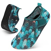 Scurtain Barefoot Water Shoes for Women Men Beach Swim Aqua Socks Summer Quick-Dry Sandals Slippers