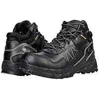 by SFC Piston Low and Mid, Men's, Women's, Unisex Soft Toe Slip Resistant Work Boots, Water Resistant, Black