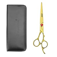 7” Hair cutting Scissors/Hair scissors - Hairdresser Scissors Barber Scissors Razor Sharp Stainless Steel Shear (7 inch flat)