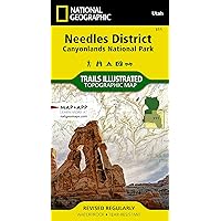 Needles District: Canyonlands National Park Map (National Geographic Trails Illustrated Map, 311)