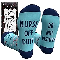 Cavertin Women's Mom Grandma Retirement Dentist Teacher Nurse Socks with Gift Box Gifts for Her