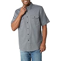 Wrangler Authentics Men's Short Sleeve Classic Woven Shirt