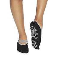 Yoga Barre Socks - Non Slip Sticky Toe Grip Accessories for Women & Men