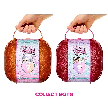L.O.L. Surprise! LOL Surprise Color Change Bubbly Surprise (Pink) with Exclusive Doll & Pet Collectible Including 6 More Surprises in Playset- Gift for Kids, Toys for Girls Age 4 5 6 7+ Years Old