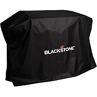 Blackstone 5482 Griddle Cover Fits 36 inches Cooking Station with Hood Water Resistant, Weather Resistant, Heavy Duty 600D Polyester Flat Top Gas Grill Cover with Cinch Straps, Black 36