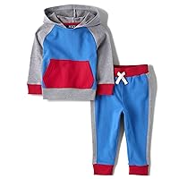 The Children's Place baby-boys And Toddler Boys Long Sleeve Fashion Shirt and Jogger Pants Set 2-pack