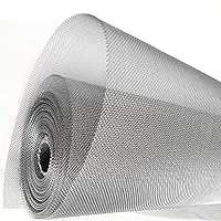 304 Stainless Steel Woven Wire Mesh, Wire Mesh Window Screen Mesh, Prevent Mouse Mice Snakes Hornets Rodents Entering,Easy to Cut and Install,60X300CM24X118INCH