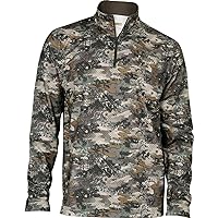 Rocky Men's Venator Camouflage Fleece Zip Shirt