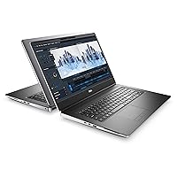 Dell Precision 7000 7760 Workstation Laptop (2021) | 17.3'' FHD Core Xeon W - 512GB SSD 32GB RAM 8 Cores @ 5 GHz 11th Gen CPU Win 10 Pro (Renewed), Black