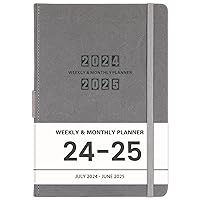 Planner 2024-2025 - 2024-2025 Planner Weekly and Monthly, July 2024 - June 2025, 5.75