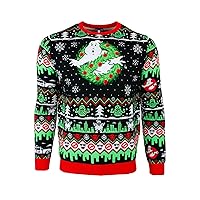 Adult Ghostbusters Ugly Christmas Sweater