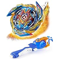 Bey Battling Tops Burst SuperKing Booster B-163 Brave Valkyrie EV' 2A with Bey Blade Launcher and Grip Battle Game Set Right Spin DB Layer System Gyro Toys Set Gifts for Kids Children Boys