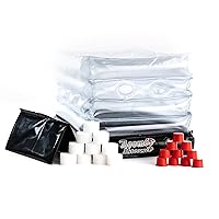 Inflatable Monotub Kit, Mushroom Growing Kit Includes a Drain Port, Plugs & Filters, Removeable Liner [Patent No: US 11,871,706 B2]