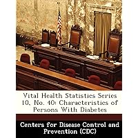 Vital Health Statistics Series 10, No. 40: Characteristics of Persons With Diabetes