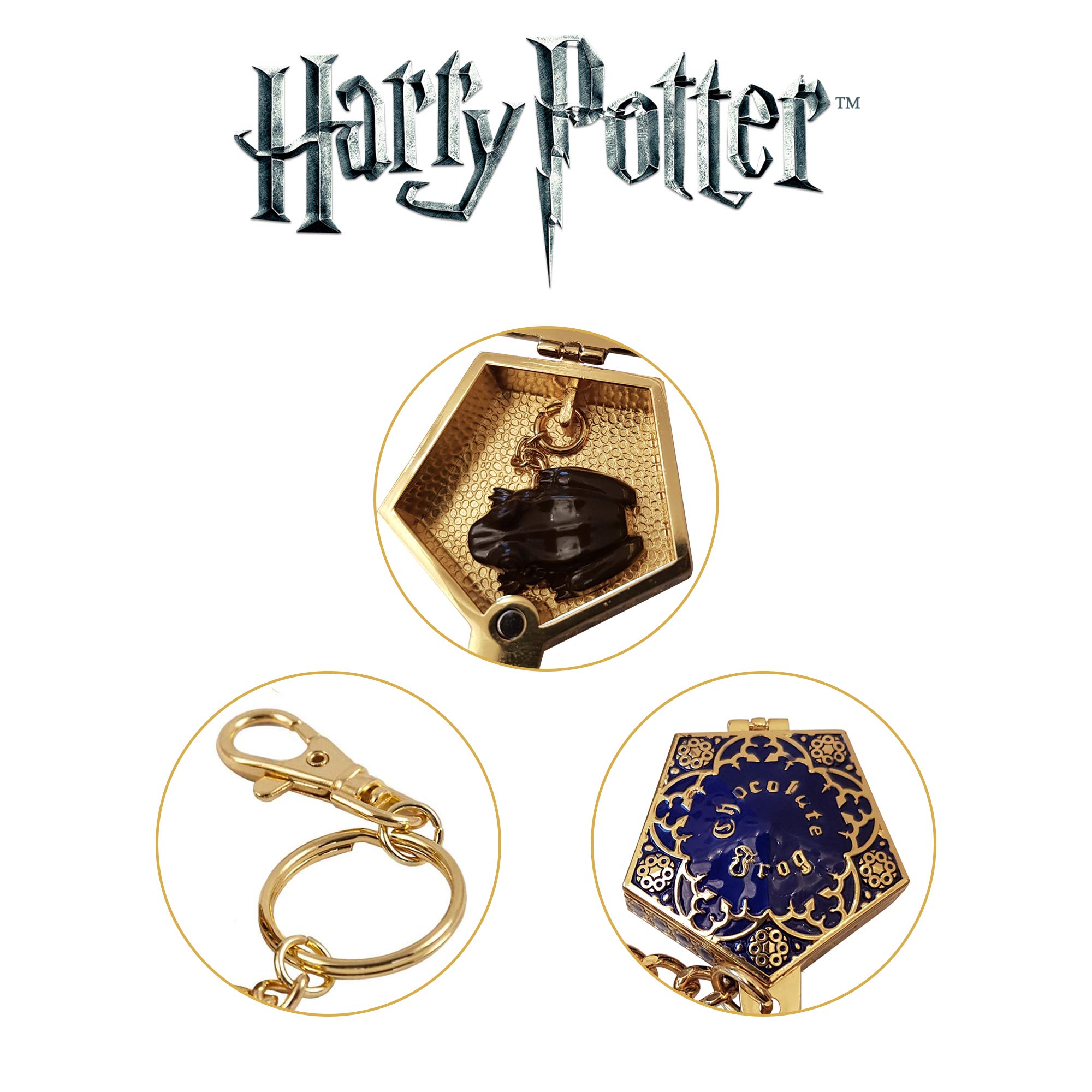 The Noble Collection Harry Potter Chocolate Frog Key Chain