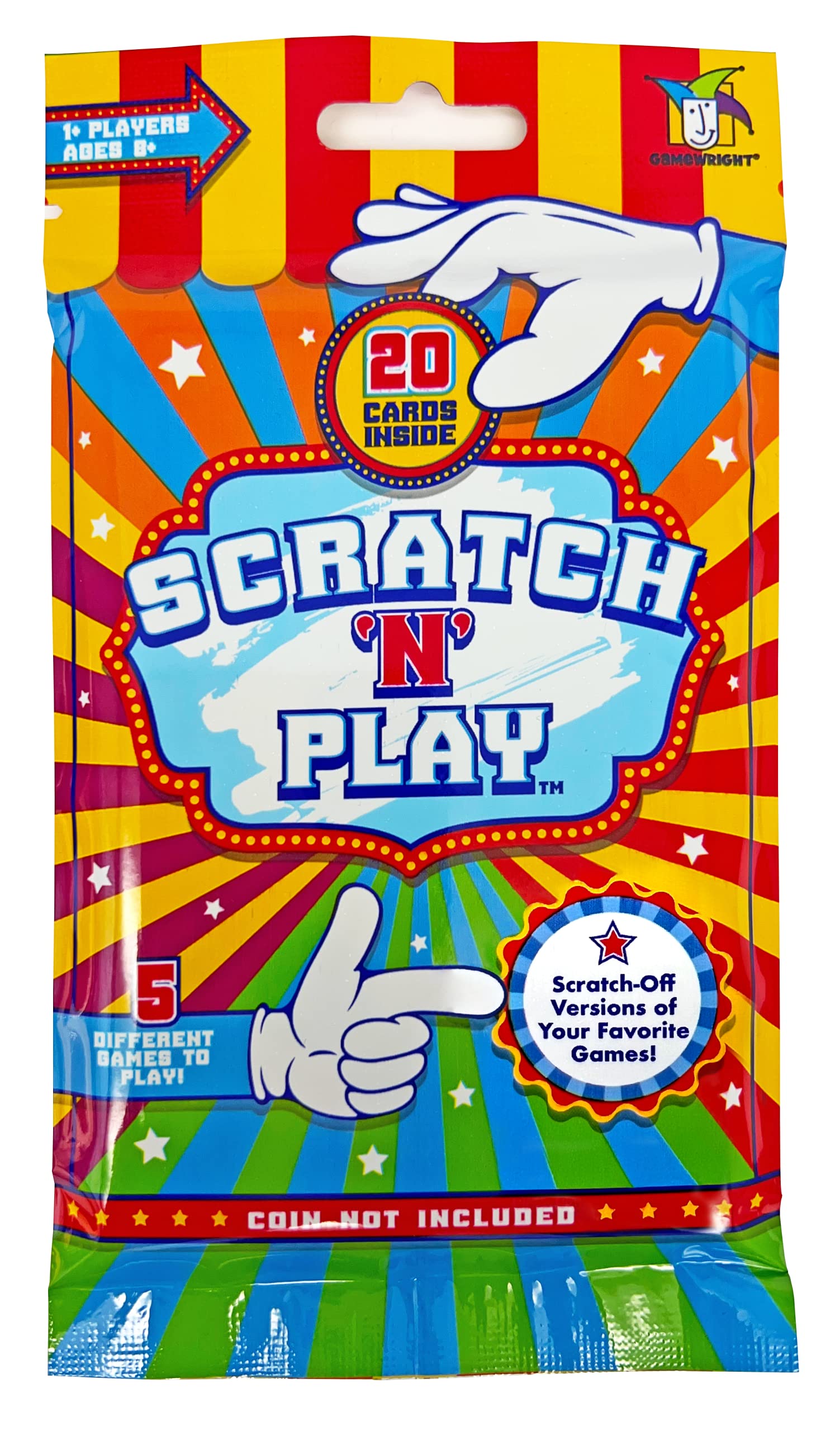 Scratch 'N Play- Scratch-Off Versions of Your Favorite Games!