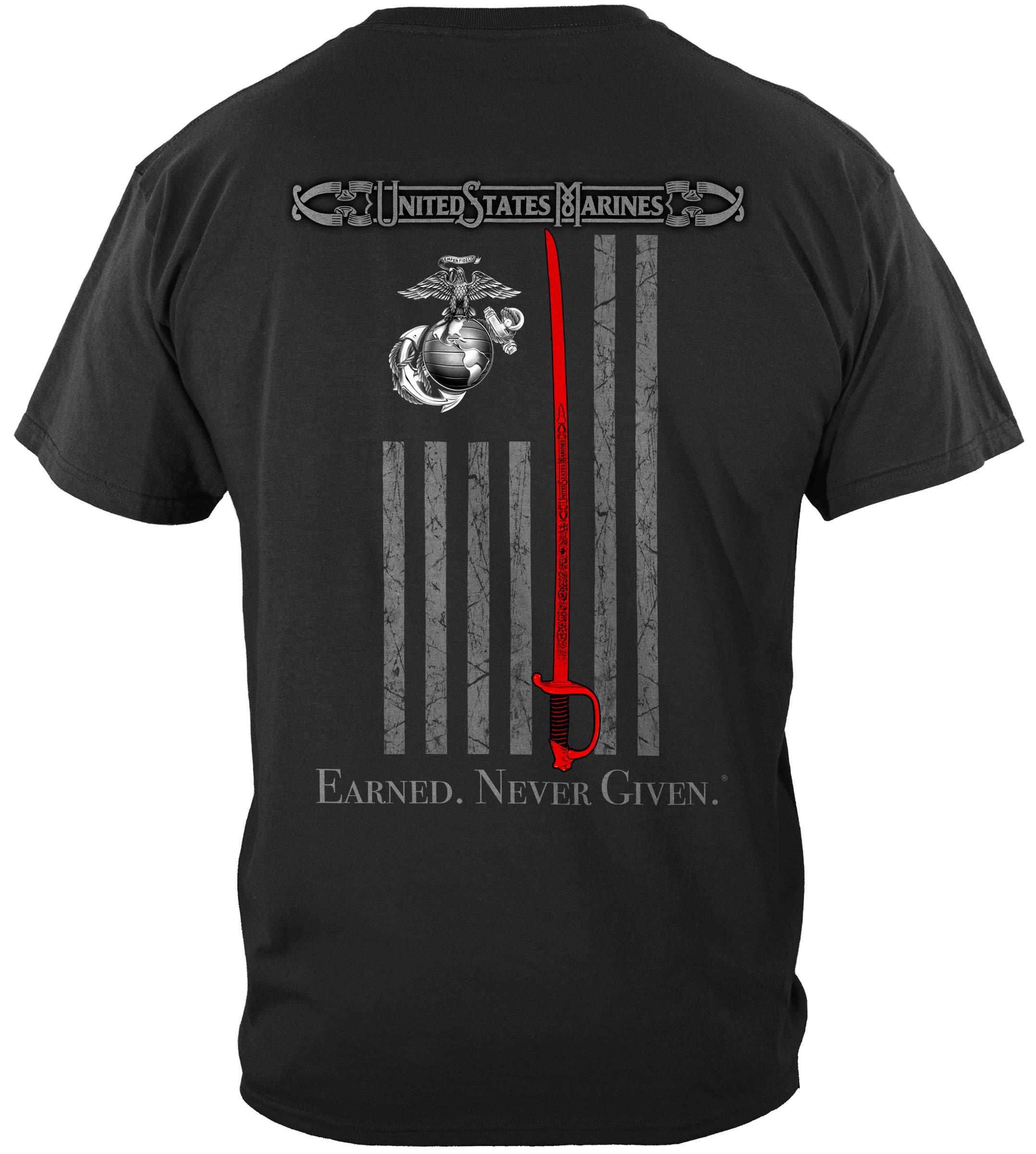 Mua Marine Corps Marine Corps USMC Thin Re T-Shirt MM2429 trên Amazon ...