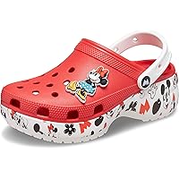 Crocs Women's Disney Minnie Mouse Classic Platform Clogs