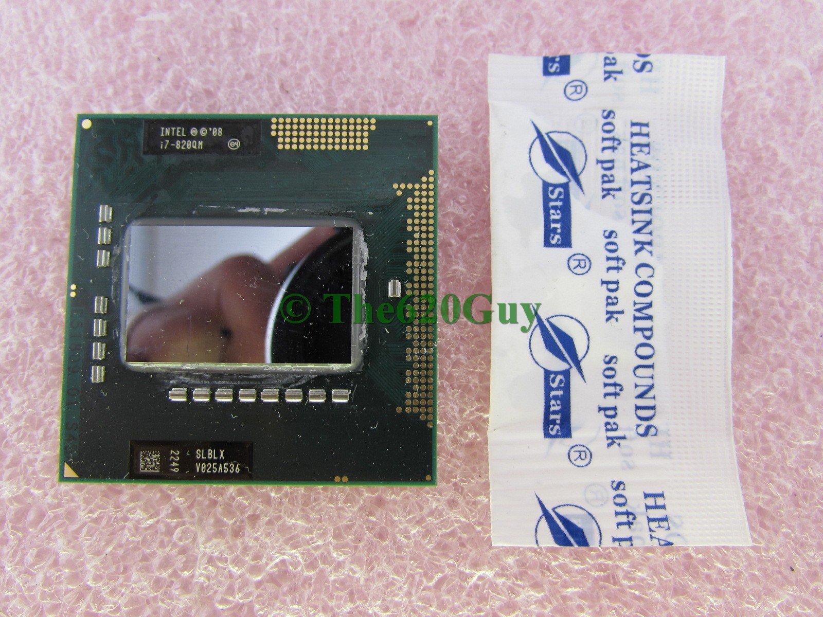 Intel Core i7-820QM 1.73GHz Quad Core 8M SLBLX Socket G1 Laptop CPU Processor +P