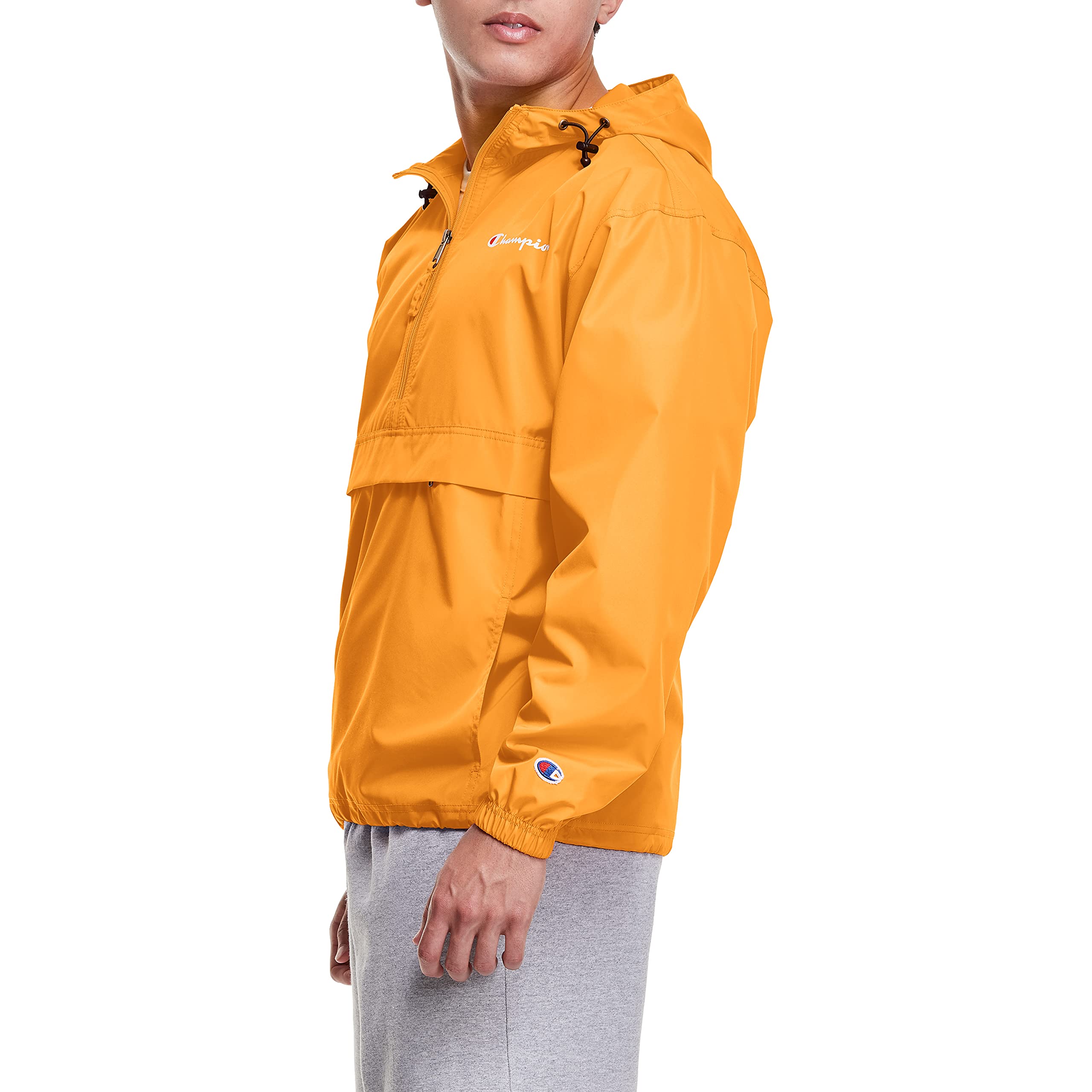 Champion Men's, Stadium Packable Wind and Water Resistant Jacket (Reg. Or Big & Tall)