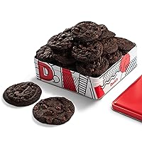 David's Cookies 1lb Double Chocolate Chunk Fresh Baked Cookies - Handmade and Gourmet Cookies - Delectable and Made with Premium Ingredients - Cookie Gift Basket - Great Gift For All Occasions