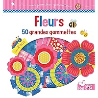 Fleurs - 50 grandes gommettes