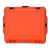 Nanuk 960 Waterproof Hard Case with Wheels Empty - Orange