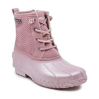 Nautica Kids Boys & Girls Duck Boots Kids Waterproof Rain Snow Boots Insulated Winter Boots (Toddler/Little/Big Kid)