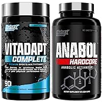 Anabol Hardcore & Vitadapt Complete Sports Multivitamin with KSM-66 Ashwagandha