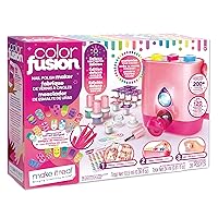 Make It Real - Color Fusion Nail Polish Maker Deluxe Light Match Edition - Make Your Own Custom Color Nail Polish Kit - Kids Manicure Kit for Girls and Teens with Non Toxic Nail Polish - Ages 8+