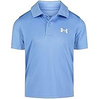 Under Armour Baby Boys' Short Sleeve Ua Match Polo Collared Shirt, Chest Logo, Soft & Comfortable