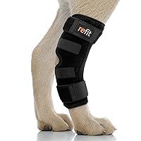 REFIT™ Dog Leg Brace Hock (Ankle) Joint Support | Helps with Hind Leg Injuries, Sprains, Dog Arthritis and Post Surgery Recovery | Veterinary Orthopedic Design Stabilizes Dog Hind Leg