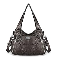 Angel Kiss Women's Handbag with Crossbody Strap Tote-Hobo, 13.84.711.8 inches