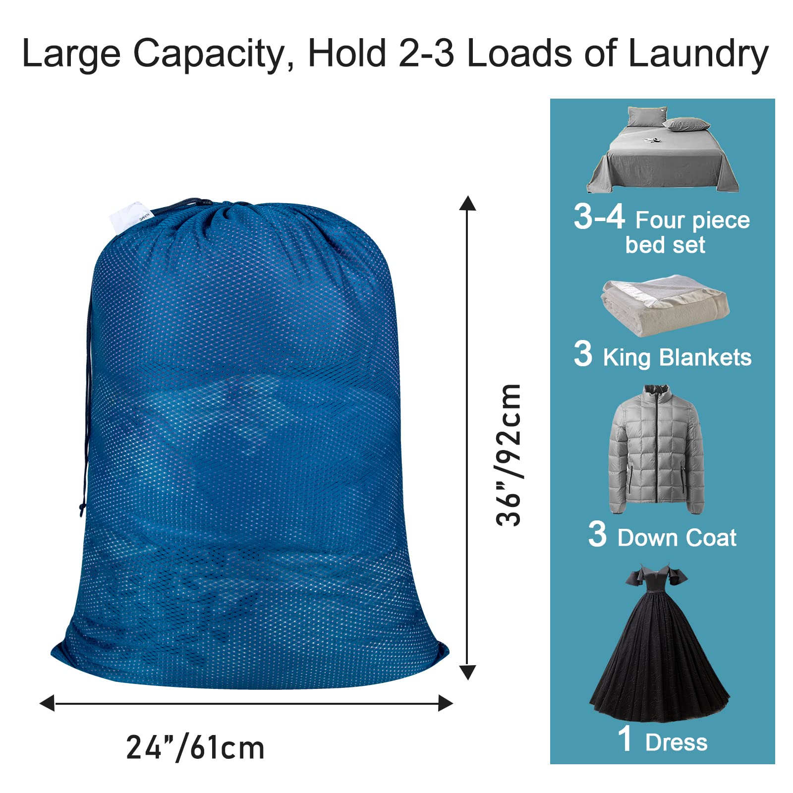 Amazon.com: Heavy Duty Laundry Bag 115L, Sturdy Laundry Backpack Bag Extra  Large, Dorm Room Essential for Guys, Khaki Laundry Bag Backpack for Camp,  XL Laundromat Bag, Laundry Duffel Bag for College :