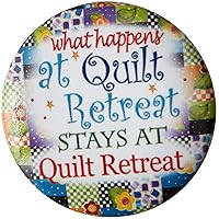 Jody Houghton Designs What Happens at Quilt Retreat 12pk Button, Varies