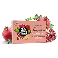 Pet Head Pomegranate Shampoo Bar for Dogs – 3in1 Cleanses, Hydrates & Nourishes All Dog Coats, with Oat Kernel Extract & Coconut Oil. Free of parabens & sulphates. Gentle Formula for Puppies (3oz)