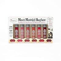 theBalm. Meet Matt(e) Hughes Vol 12 Mini Long-Lasting Liquid Lipsticks, 6 Count