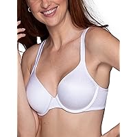 Vanity Fair Women's Perfect T-Shirt Bra, Body Shine Full Coverage, Lightly Lined Cups up to DD