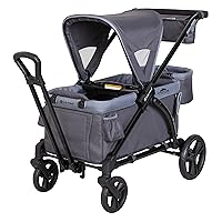 Baby Trend Expedition 2-in-1 Stroller Wagon PLUS, Ultra Grey