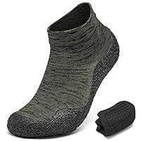 Mens Womens Barefoot Sock Shoes Minimalist Zero Drop Walking Shoes Comfortable Lightweight Ultra Portable Non Slip Multi-Purpose Fitness Workout Yoga Shoes