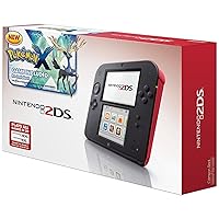 Nintendo 2DS Crimson Red With Pre-installed Pokémon X Game