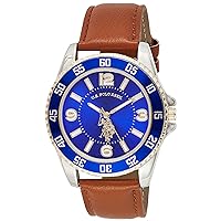 U.S. Polo Assn. Men's USC50479 Analog Display Analog Quartz Brown Watch