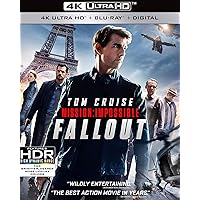Mission: Impossible - Fallout (4K UHD + Blu-ray + Digital) Mission: Impossible - Fallout (4K UHD + Blu-ray + Digital) 4K Blu-ray DVD