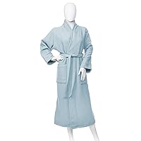 Superior Long-Staple Cotton Unisex Waffle Weave Bath Robe