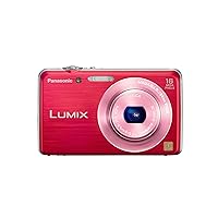 Panasonic Lumix DMC FH-8 16.1 MP Digital Camera with 5x Wide Angle Optical Image Stabilized Zoom (Red)
