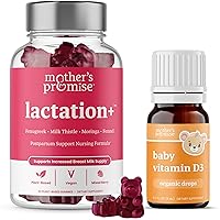 Lactation Gummies & Baby Vitamin D3 Drops Bundle