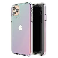 ZAGG Gear4 Crystal Palace Iridescent Compatible with iPhone 11 Pro Max Case, Advanced Impact Protection with Integrated D3O Technology, Anti-Yellowing, Phone Cover – Iridescent (702003725)